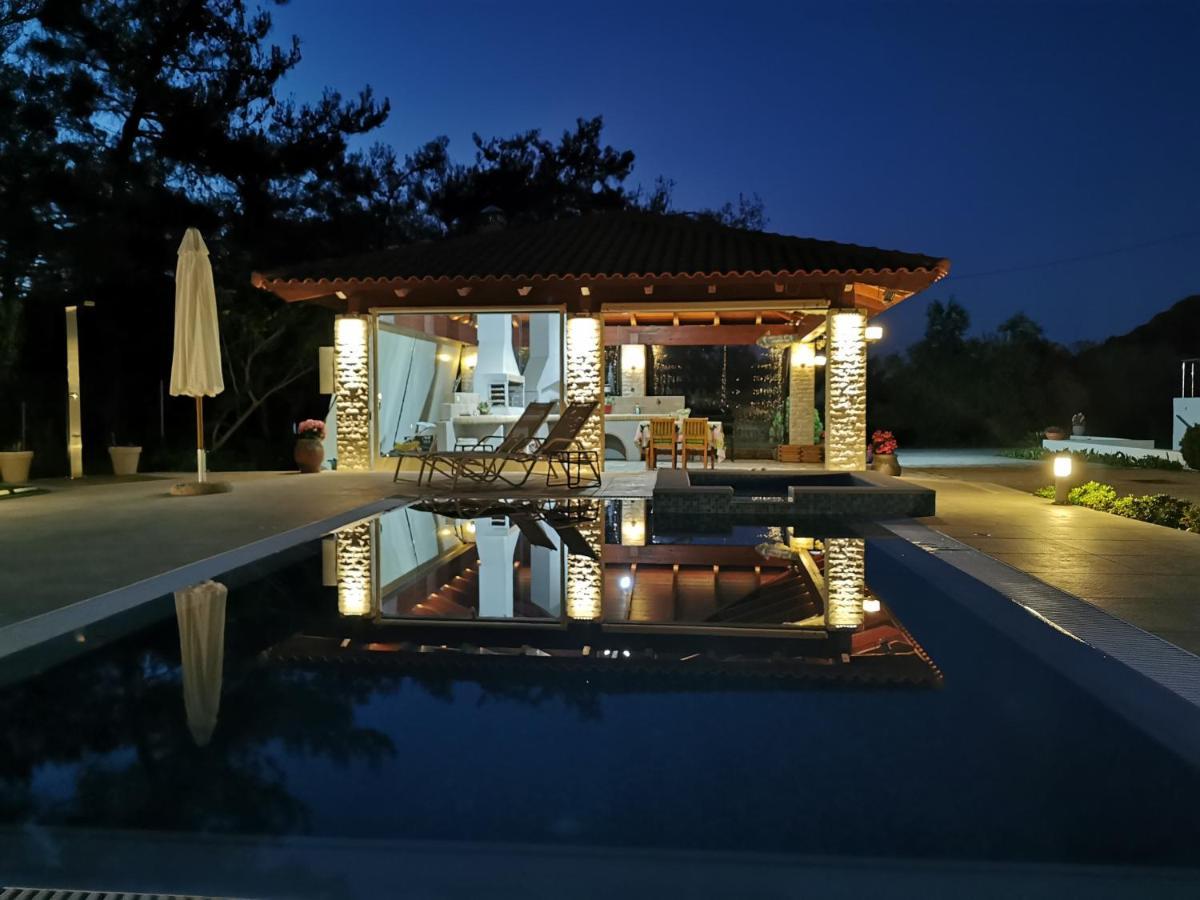 Fiore Di Rodi - Private Pool, Jacuzzi And Barbecue Ialysós Eksteriør bilde